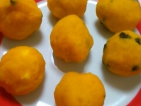 子供のおやつにもぴったり コロコロかぼちゃボール レシピ 作り方 By Mkmk 楽天レシピ